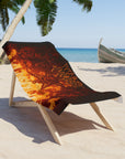 Metal Band Beach Towel - Perfect for Summer, Festivals, Pool Days, Music Lovers, or Unique Gifts, Moist Design
