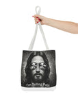 “I’m Telling Pops” Graphic Tote Bag – Bold, Functional, and a Little Bit Judgy