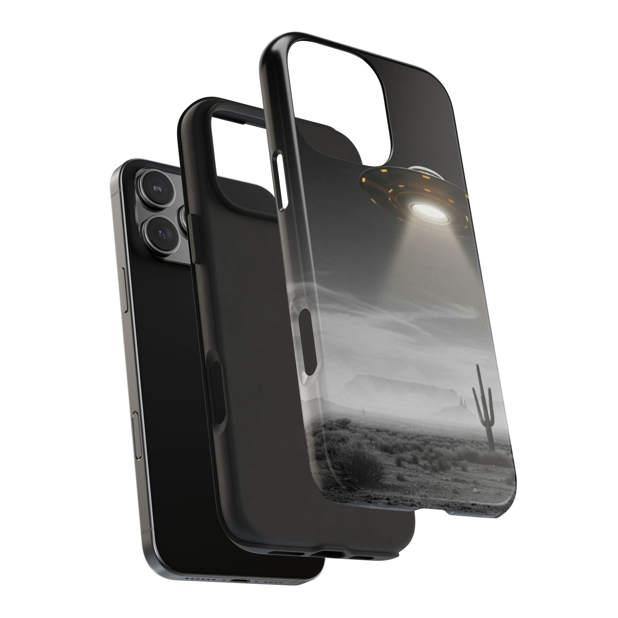 Alien UFO Tough Phone Case – Quirky Sci-Fi Protection for Space Enthusiasts and Tech Rebels