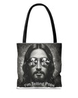 “I’m Telling Pops” Graphic Tote Bag – Bold, Functional, and a Little Bit Judgy