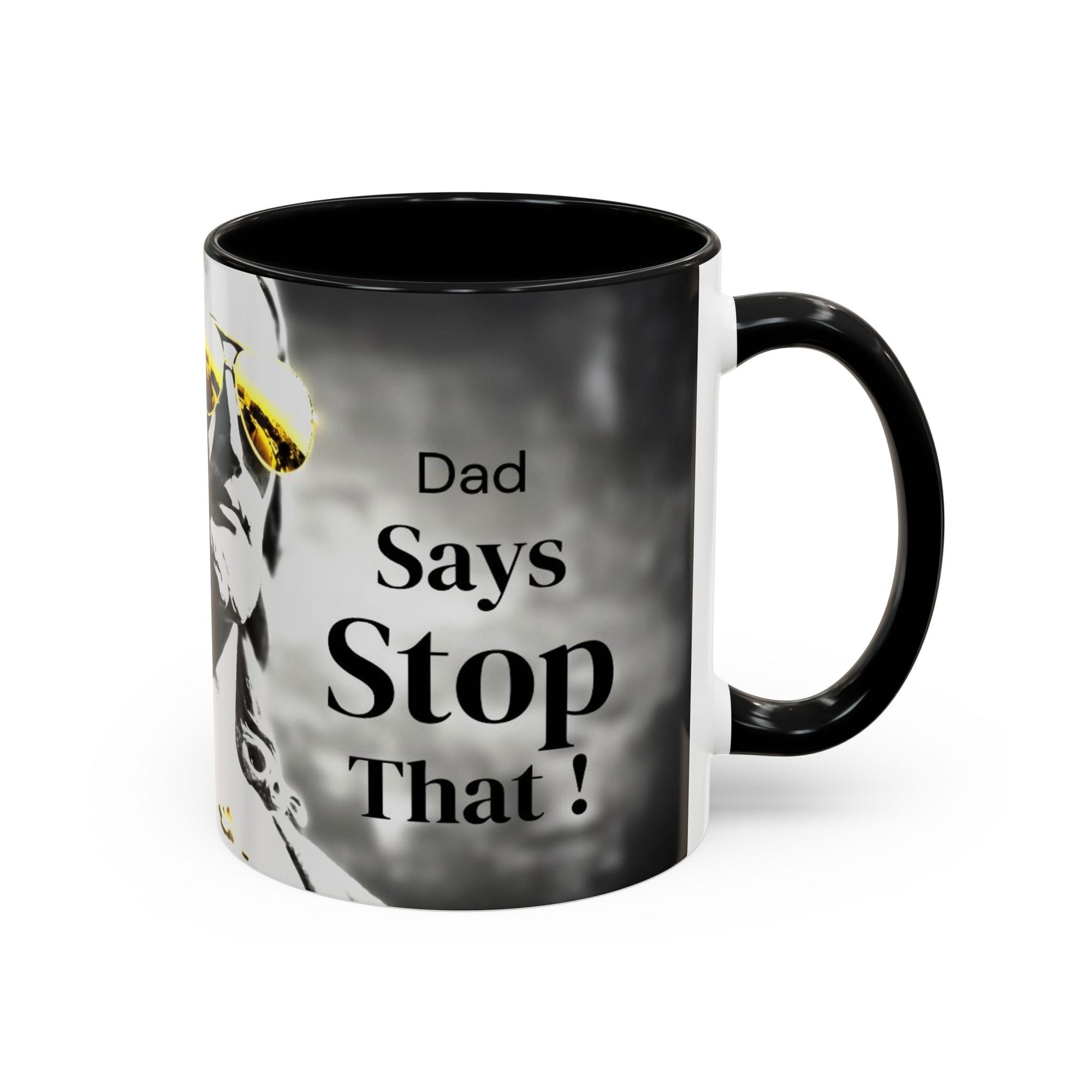 Cool Dad Accent Coffee Mug – Funny Gift for Fathers, Morning Legends &amp; Coffee Commanders