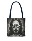 “I’m Telling Pops” Graphic Tote Bag – Bold, Functional, and a Little Bit Judgy