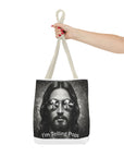 “I’m Telling Pops” Graphic Tote Bag – Bold, Functional, and a Little Bit Judgy