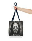 “I’m Telling Pops” Graphic Tote Bag – Bold, Functional, and a Little Bit Judgy