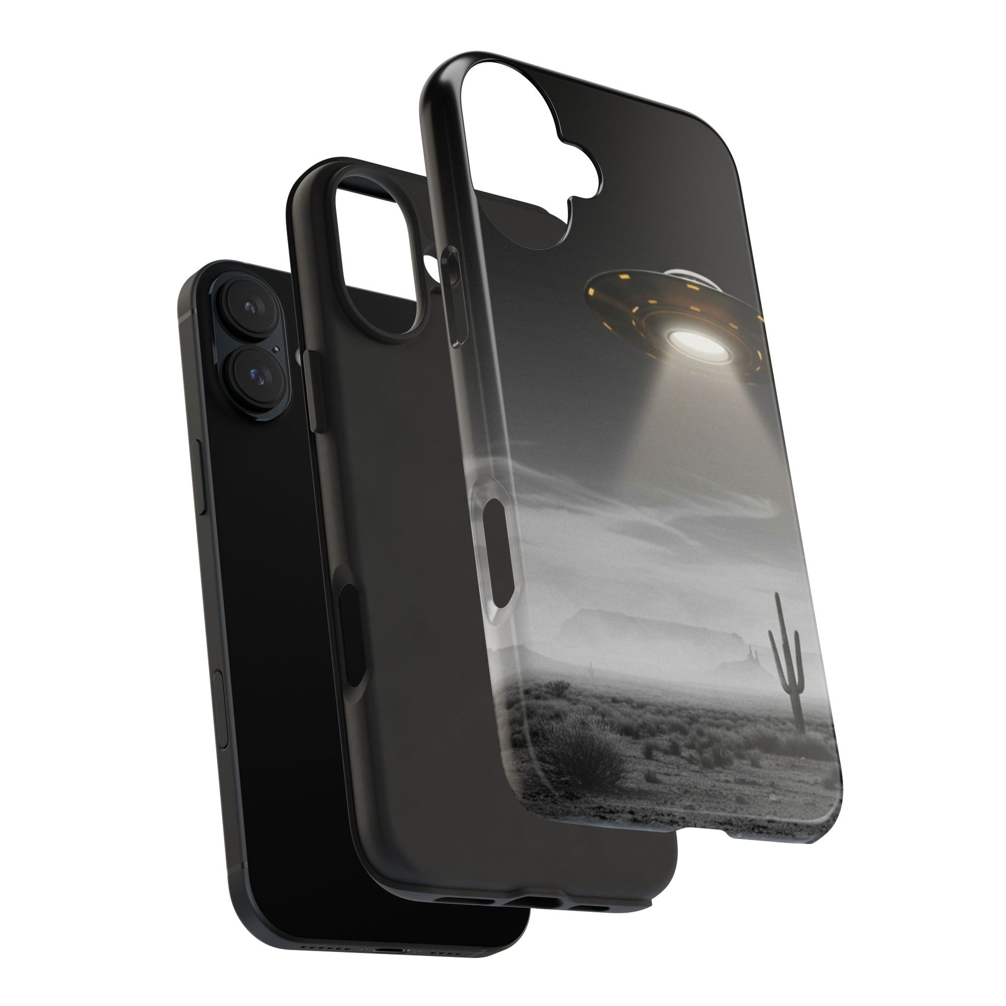 Alien UFO Tough Phone Case – Quirky Sci-Fi Protection for Space Enthusiasts and Tech Rebels