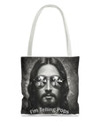 “I’m Telling Pops” Graphic Tote Bag – Bold, Functional, and a Little Bit Judgy