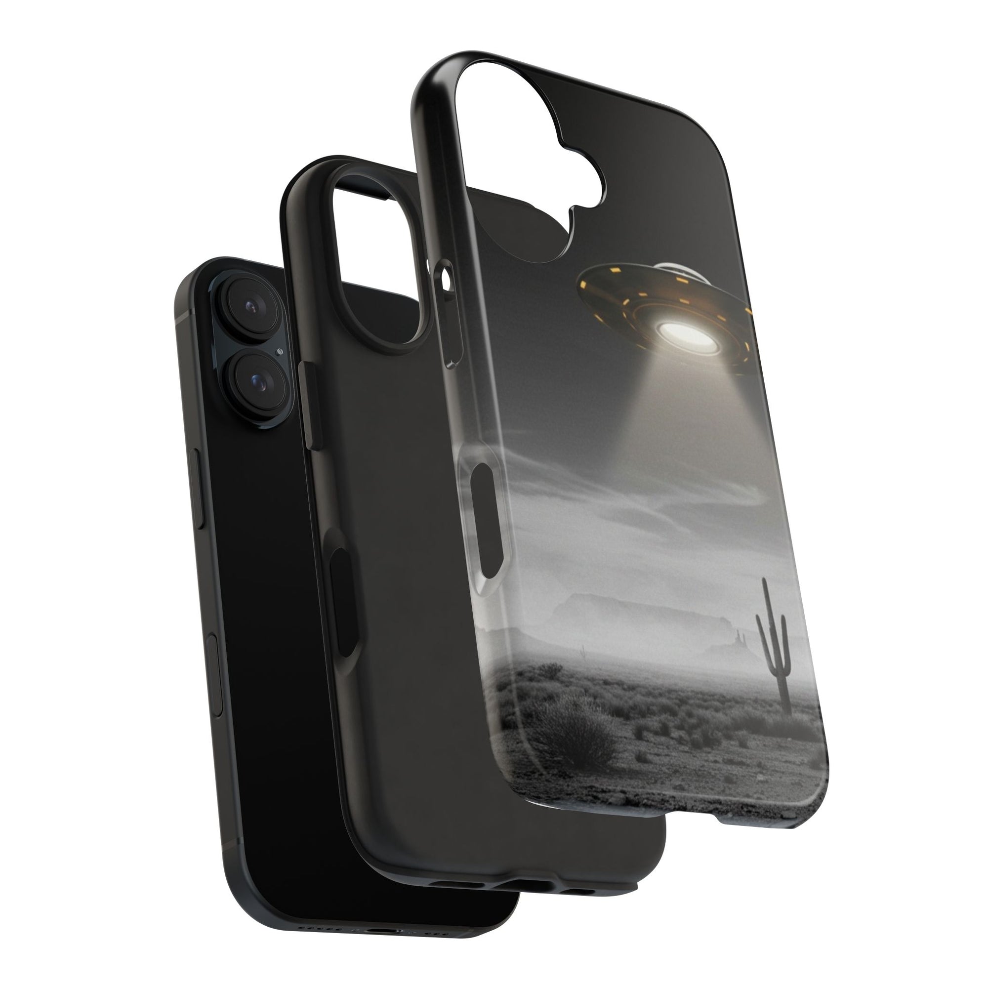 Alien UFO Tough Phone Case – Quirky Sci-Fi Protection for Space Enthusiasts and Tech Rebels