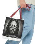 “I’m Telling Pops” Graphic Tote Bag – Bold, Functional, and a Little Bit Judgy
