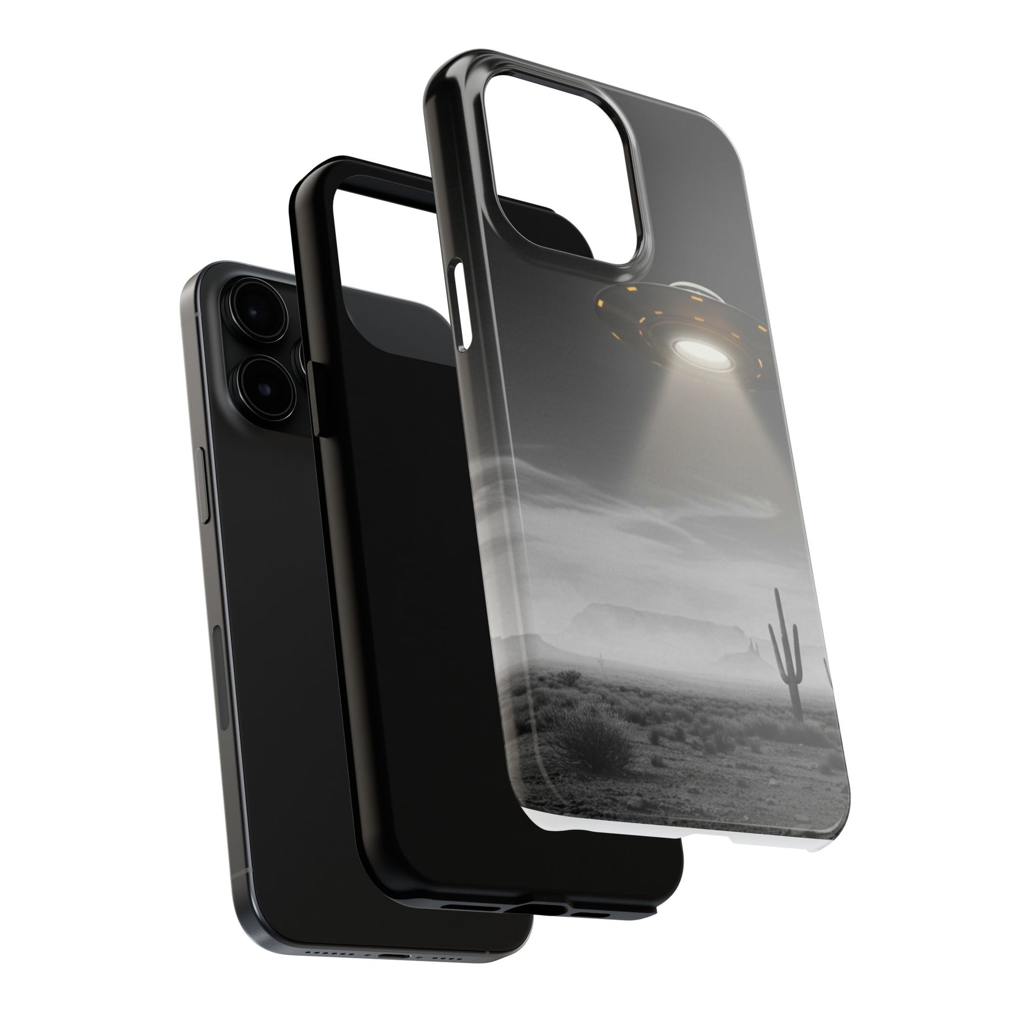 Alien UFO Tough Phone Case – Quirky Sci-Fi Protection for Space Enthusiasts and Tech Rebels